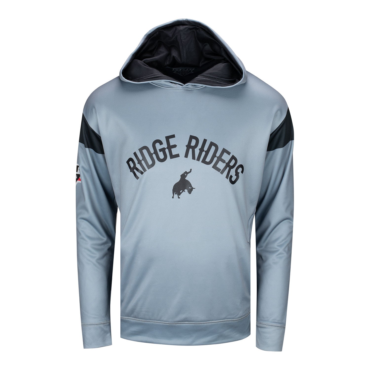 Arizona Ridge Riders Performance Sweatshirt in Grey - Front View