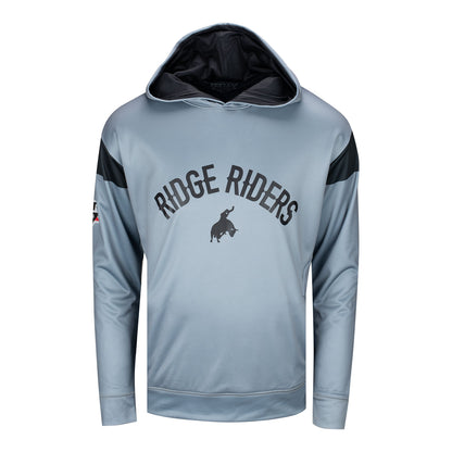Arizona Ridge Riders Performance Sweatshirt in Grey - Front View