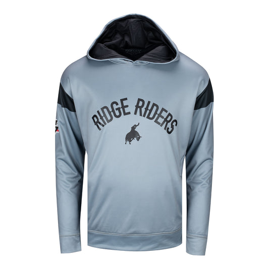 Arizona Ridge Riders Performance Sweatshirt in Grey - Front View
