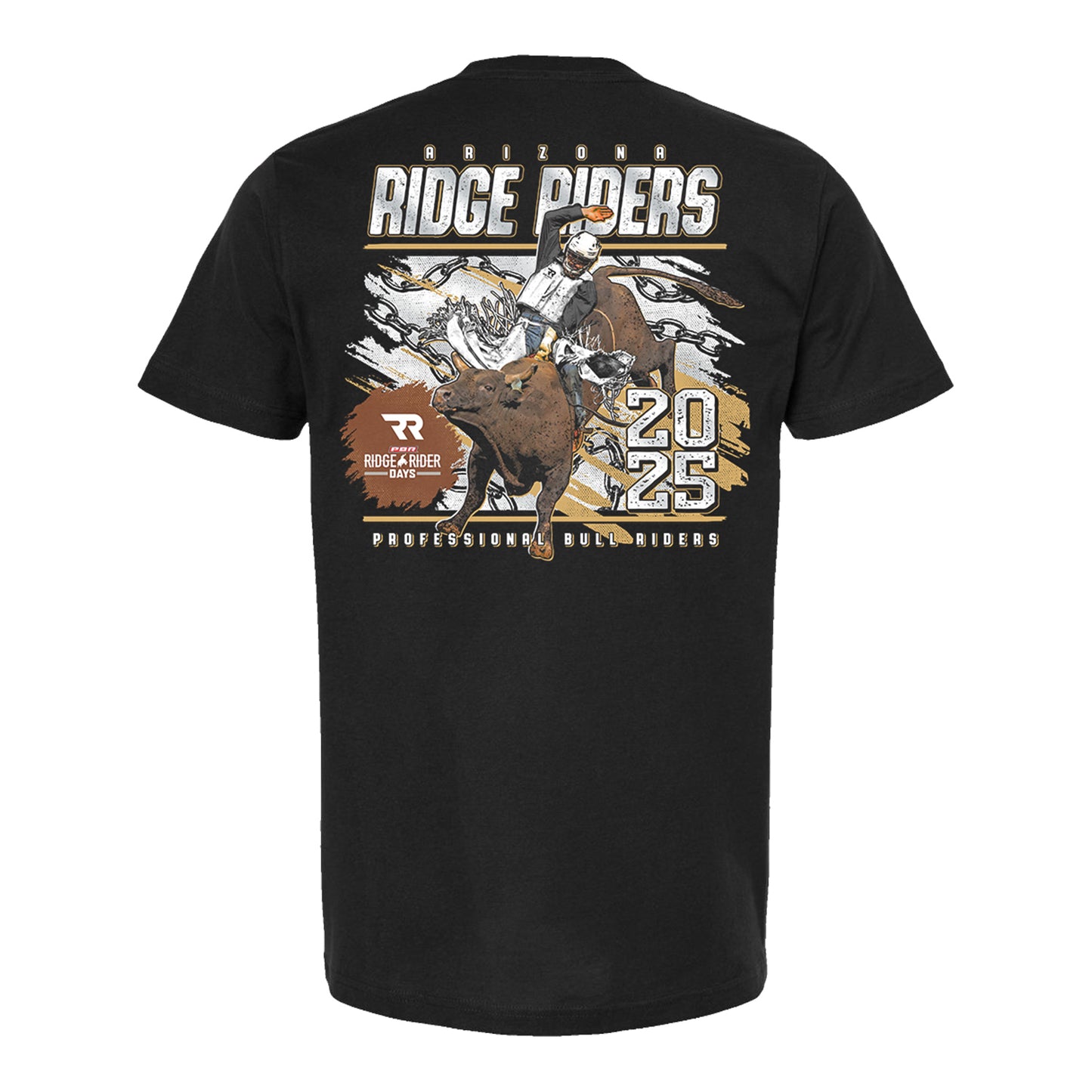 Arizona Ridge Riders 2025 Event T-Shirt - Back View