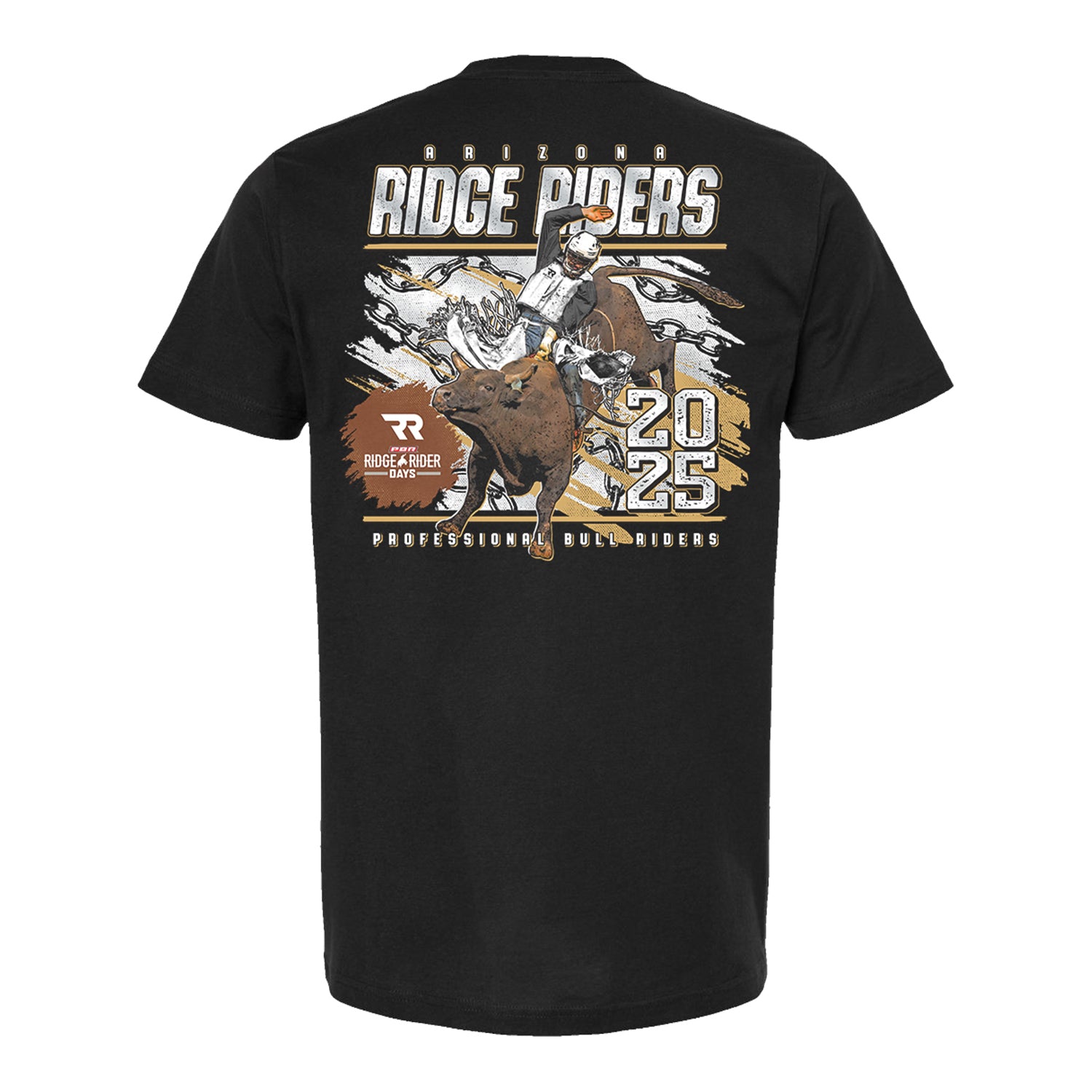 Arizona Ridge Riders 2025 Event T-Shirt - Back View