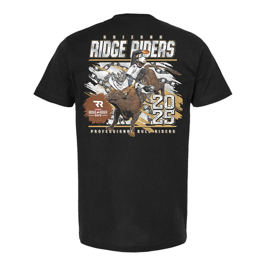 Arizona Ridge Riders 2025 Event T-Shirt - Back View
