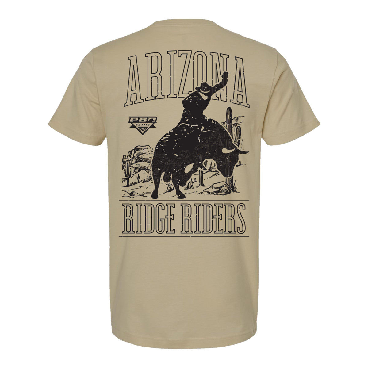 Ridge Riders Desert Scape T-Shirt - Sand