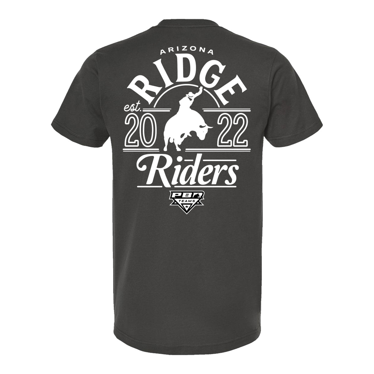 Ridge Riders Arched Est. 2022 T-Shirt - Charcoal