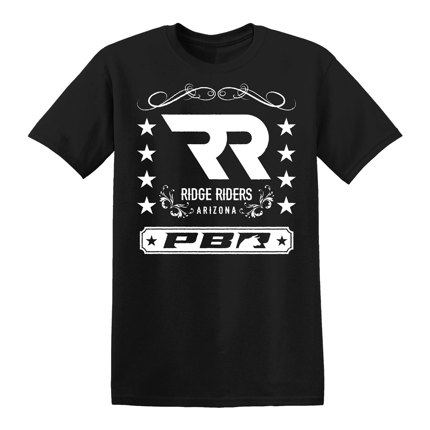 Arizona Ridge Riders Crest T-Shirt - Black