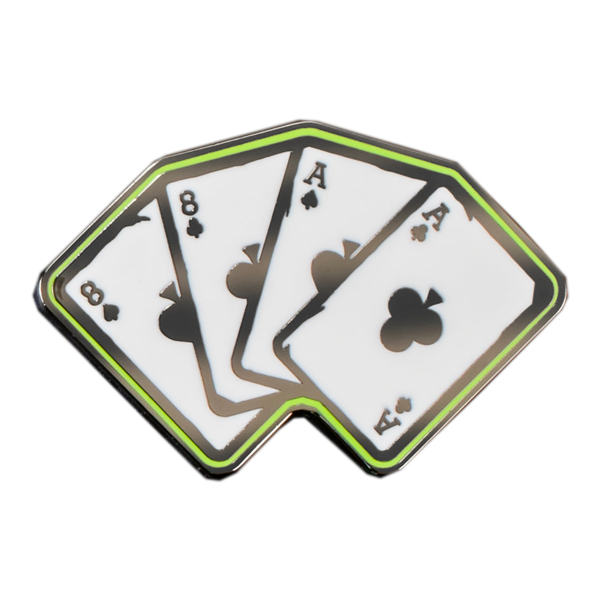 PBR Gamblers 5 Pin Logo Set