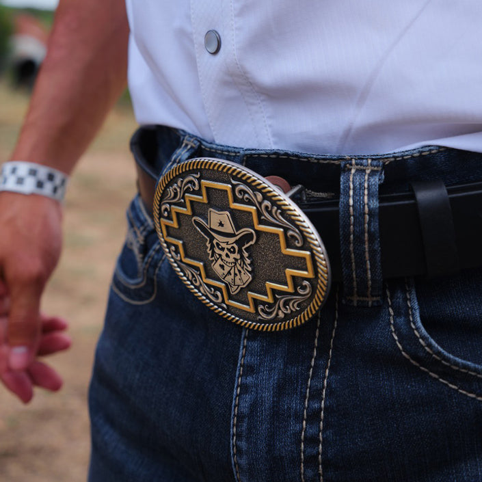 PBR Austin Gamblers Zilker Belt & Buckle Bundle