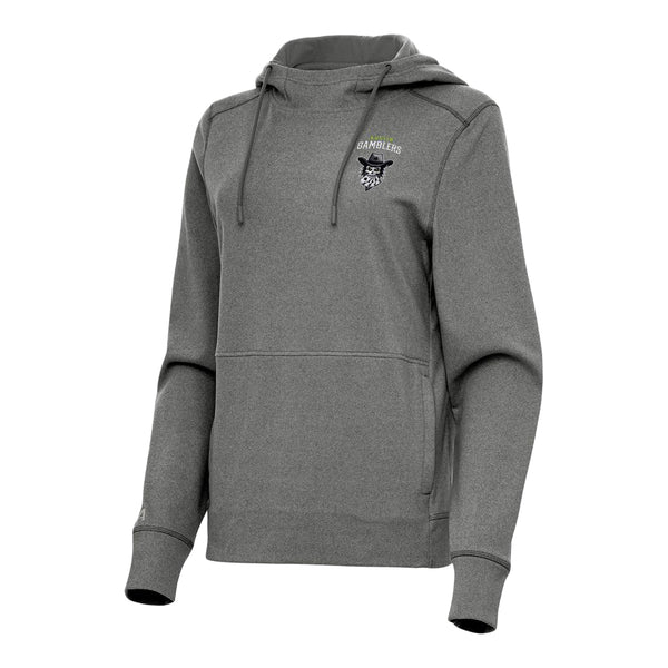 Ladies Austin Gamblers Justice Pullover Hoodie - Front View