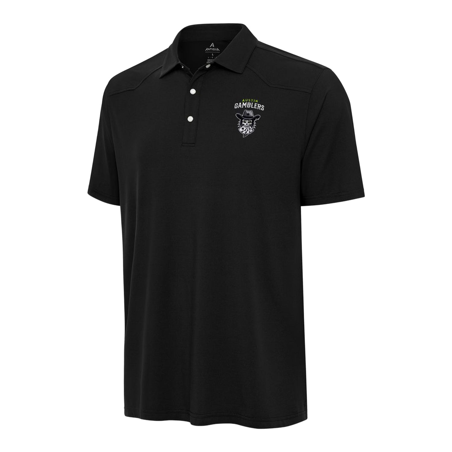 Austin Gamblers Western Polo - Front View