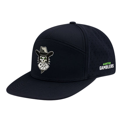 Austin Gamblers Performance Hat - Angled Left Side View