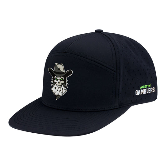 Austin Gamblers Performance Hat - Angled Left Side View