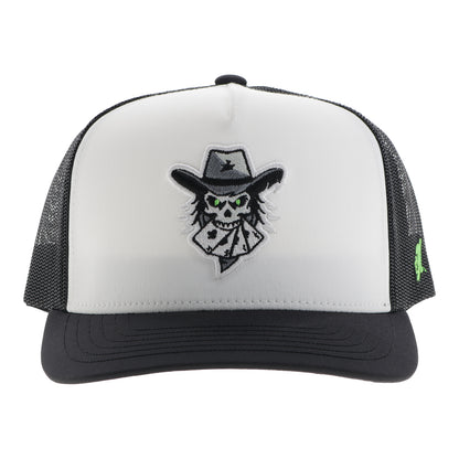 Austin Gamblers Hooey Wild Bill Logo Trucker Hat - White/Black