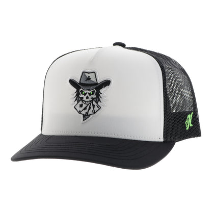 Austin Gamblers Hooey Wild Bill Logo Trucker Hat - White/Black