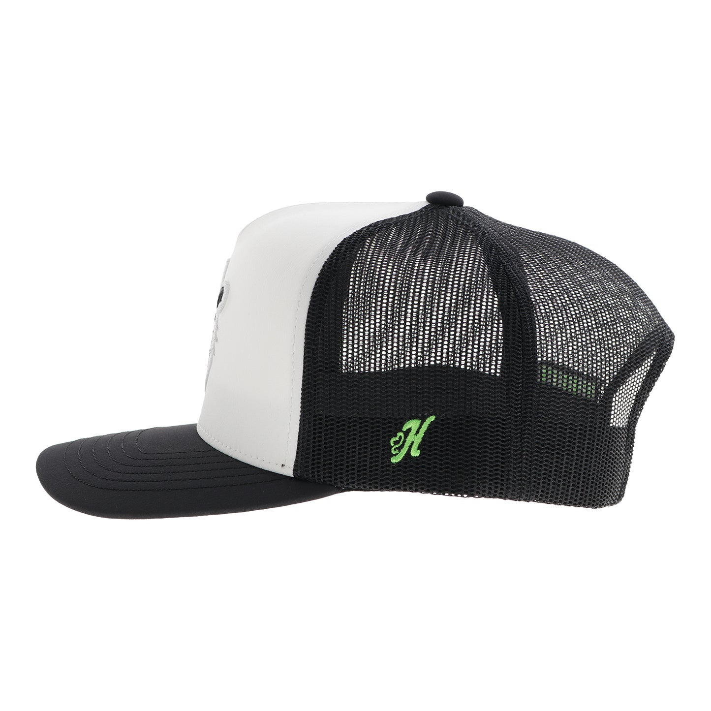 Austin Gamblers Hooey Wild Bill Logo Trucker Hat - White/Black