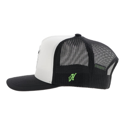 Austin Gamblers Hooey Wild Bill Logo Trucker Hat - White/Black