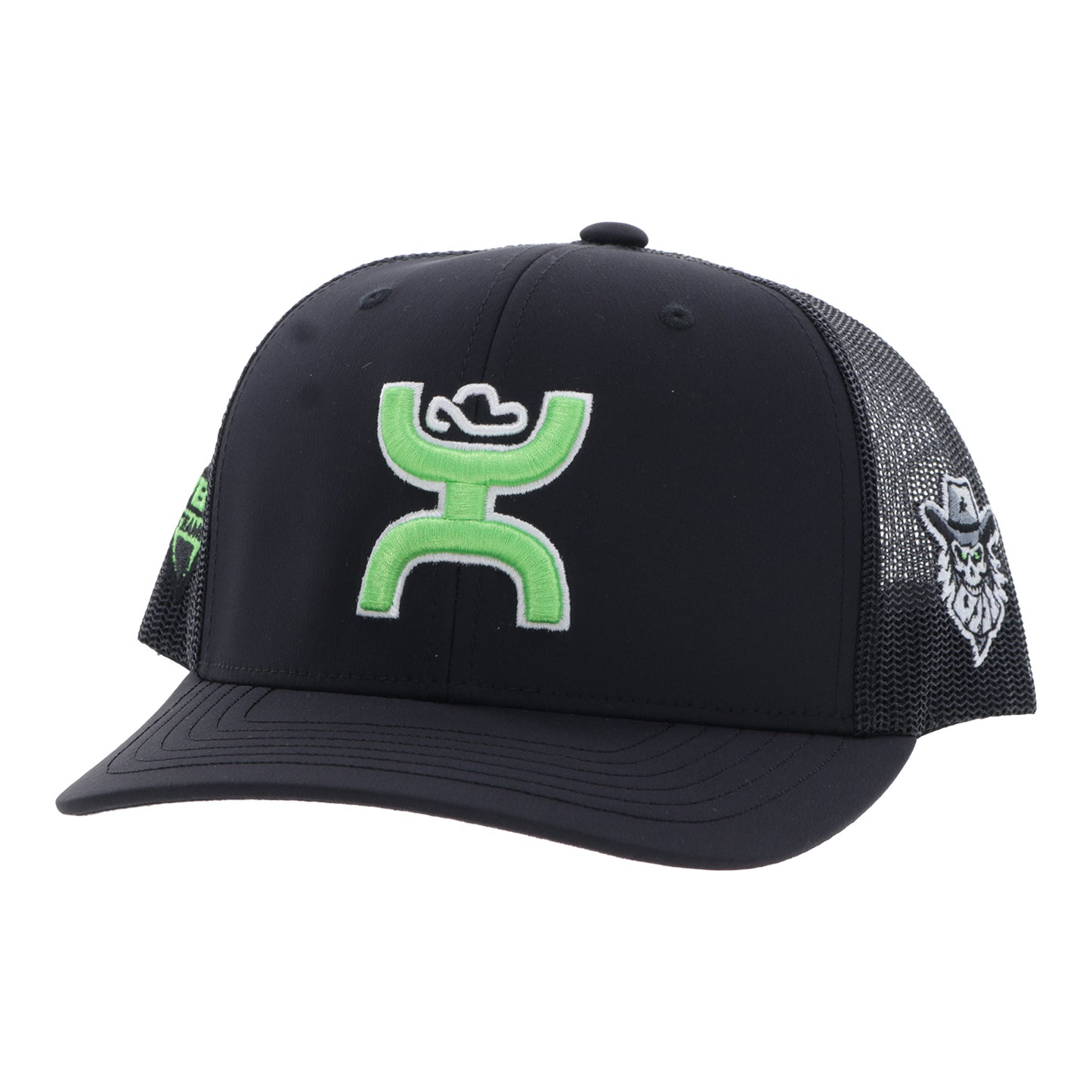 Austin Gamblers Hooey Man Logo Trucker Hat - Black