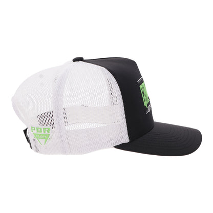 Austin Gamblers Hooey Let's Ride Trucker Hat - Black/White