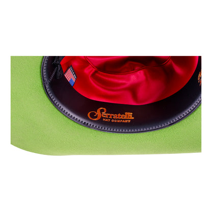 PBR Austin Gamblers Serratelli Cowboy Hat - Green
