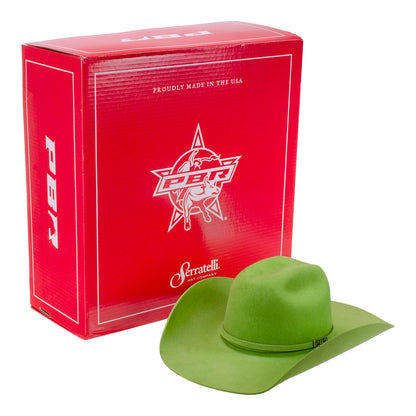 PBR Austin Gamblers Serratelli Cowboy Hat - Green