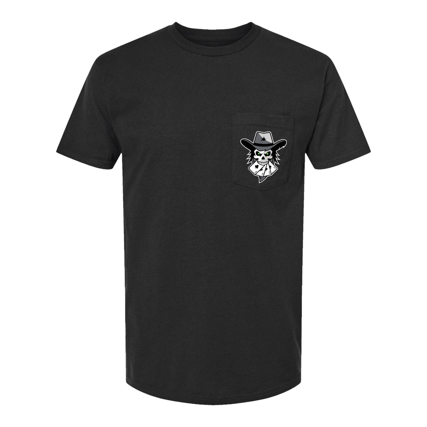 PBR Austin Gamblers Flag Pocket T-Shirt - Black