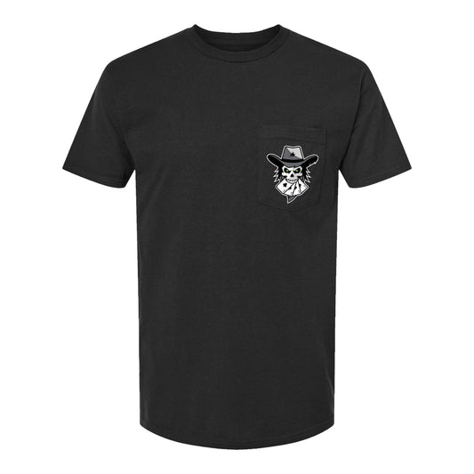 PBR Austin Gamblers Flag Pocket T-Shirt - Black