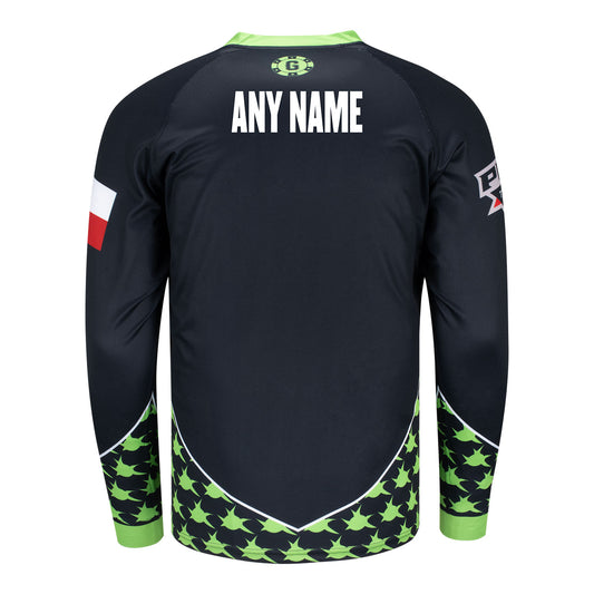 Austin Gamblers Personalized Jersey - Back View - Back 'Any Name' View