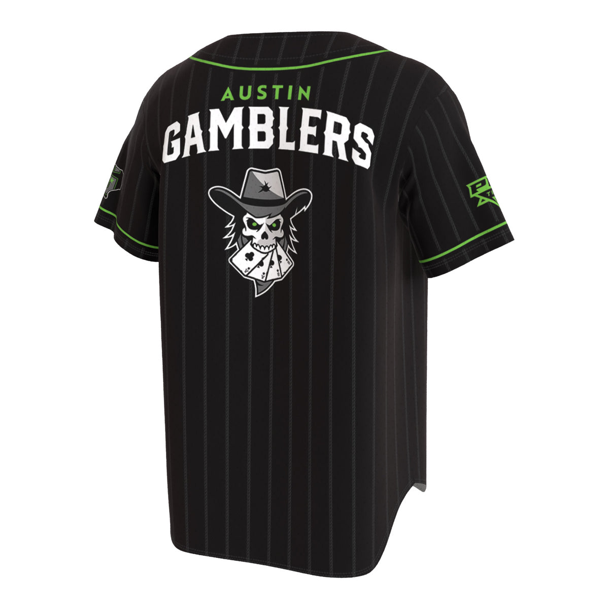 PBR Austin Gambers Baseball Jersey - Black