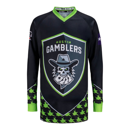 Youth Austin Gamblers Jersey - Black