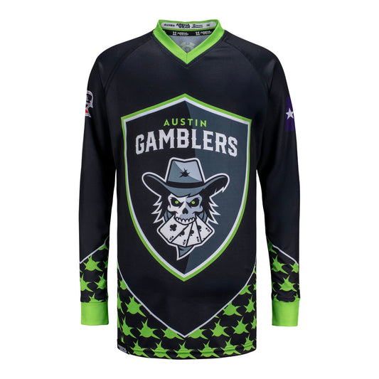 Youth Austin Gamblers Jersey - Black