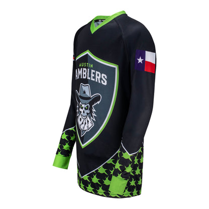 Youth Austin Gamblers Jersey - Black