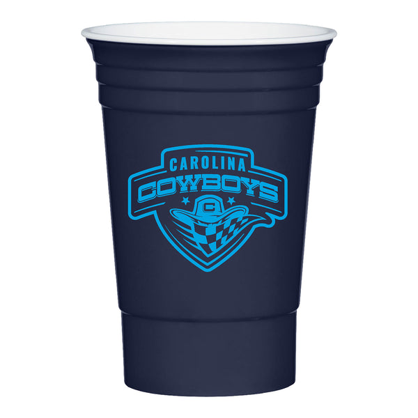 Carolina Cowboys Party Cup - Front View