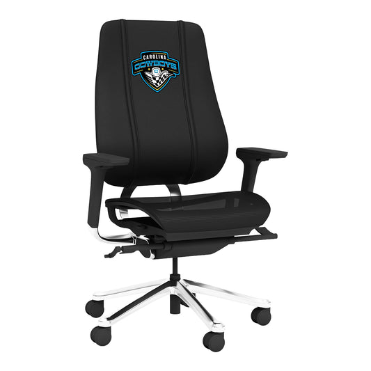 Carolina Cowboys Phantom X Mesh Chair - Angled Front Right View