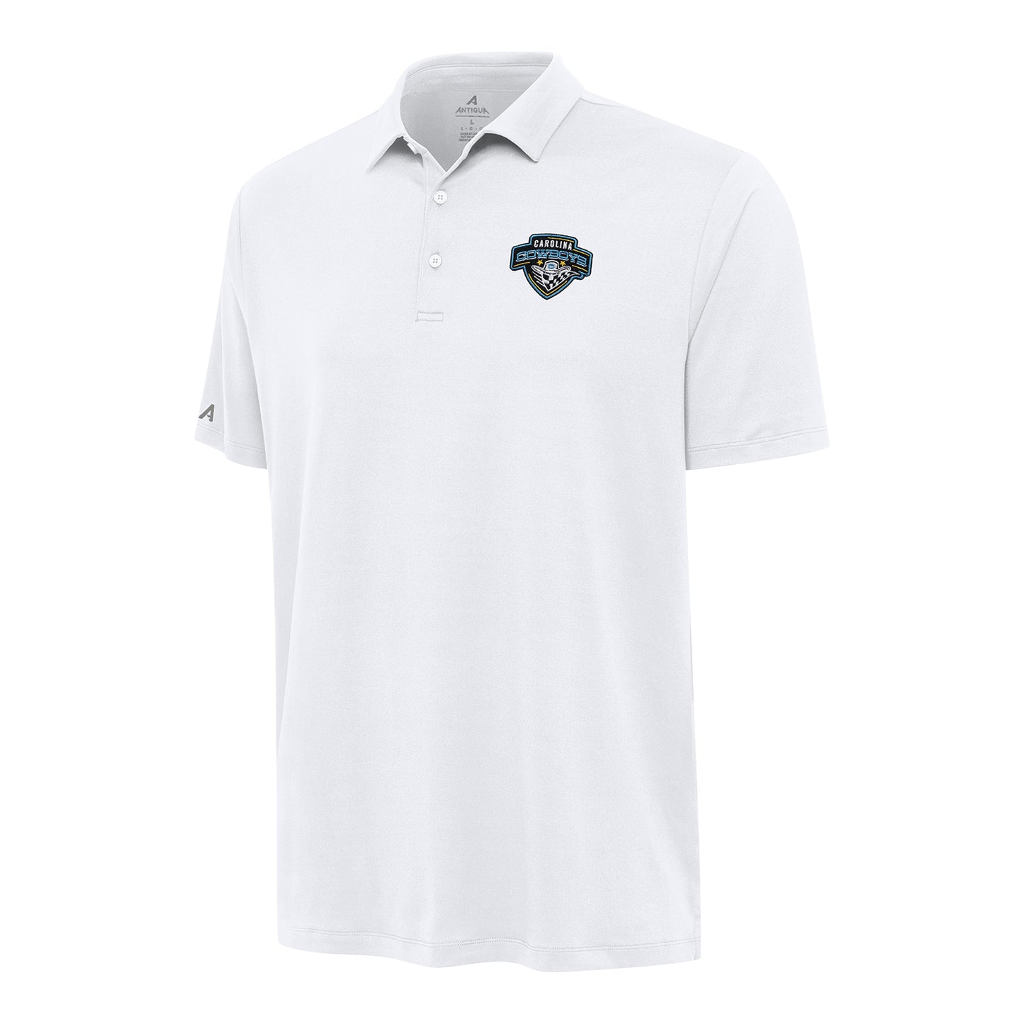 PBR x Antigua Carolina Cowboys Reprocess Polo - White