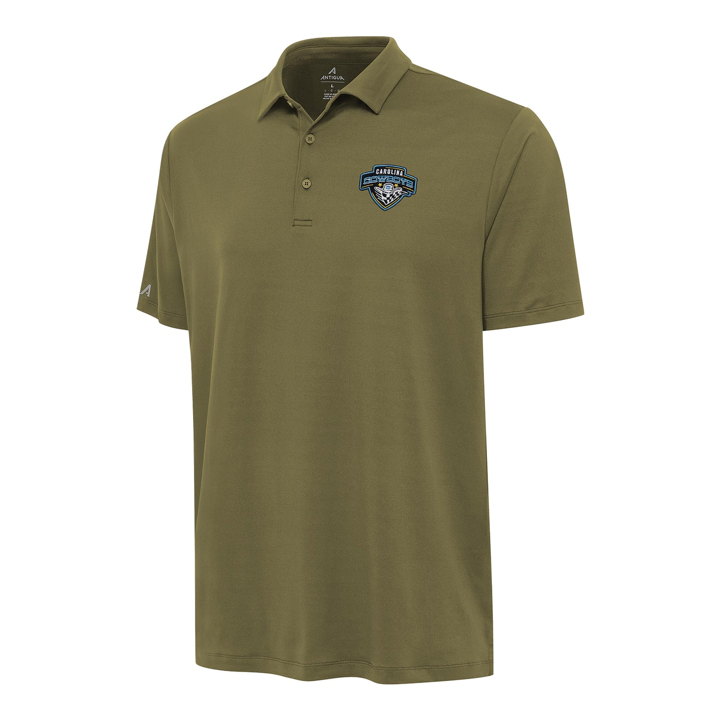 PBR x Antigua Carolina Cowboys Reprocess Polo - Burnt Olive