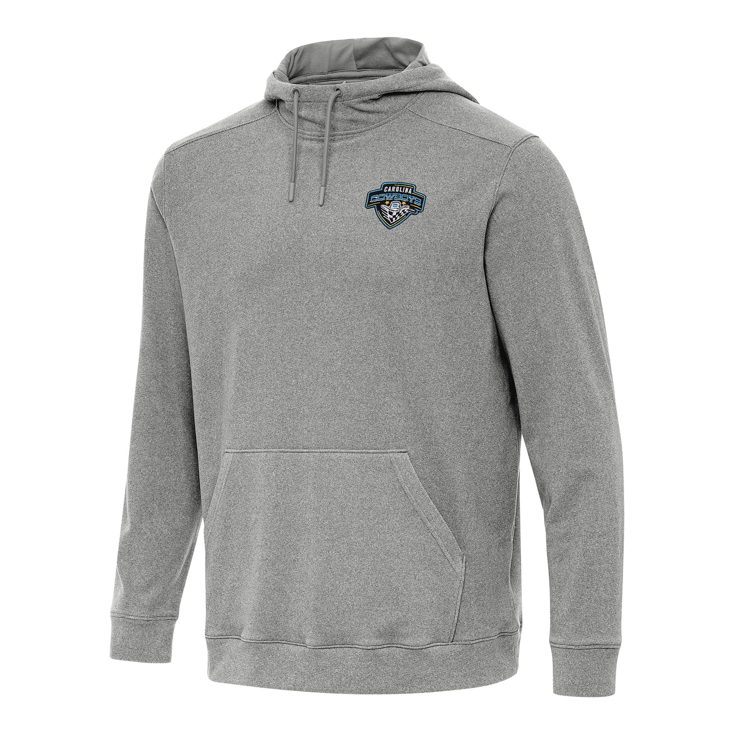 PBR x Antigua Carolina Cowboys Cloud Pullover Hoodie - Black Heather