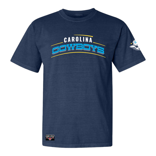 Carolina Cowboys Icon T-Shirt in Midnight - Front View
