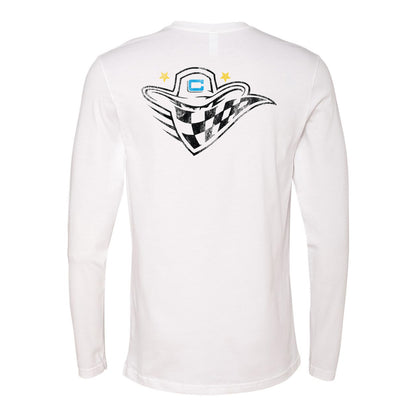 Carolina Cowboys Long Sleeve Shirt - Back View