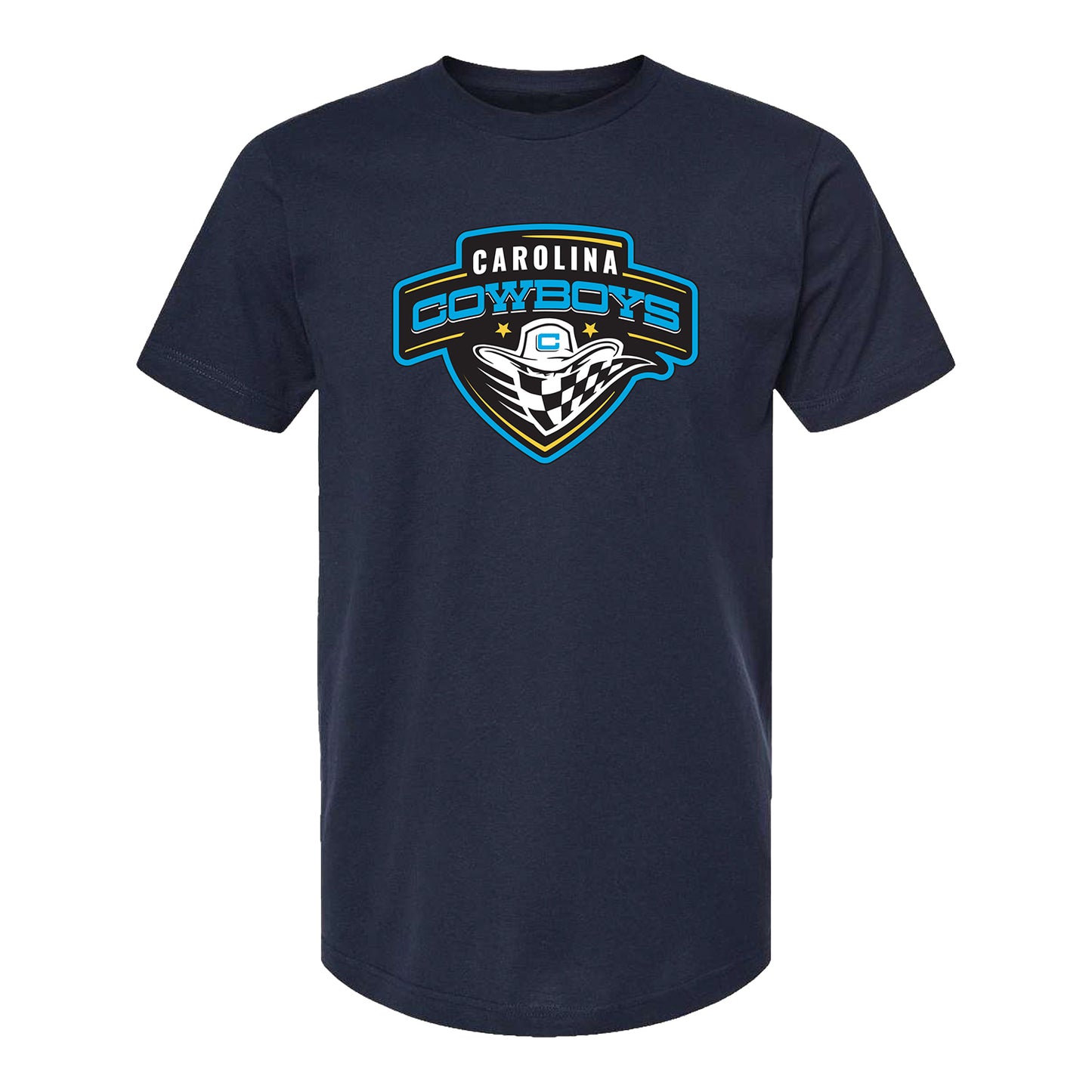 Carolina Cowboys Logo T-Shirt - Navy