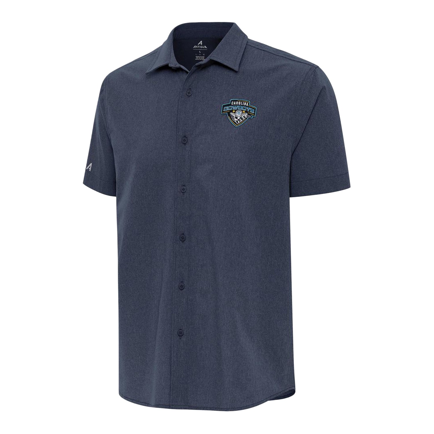 Carolina Cowboys Activate Woven Shirt - Front View