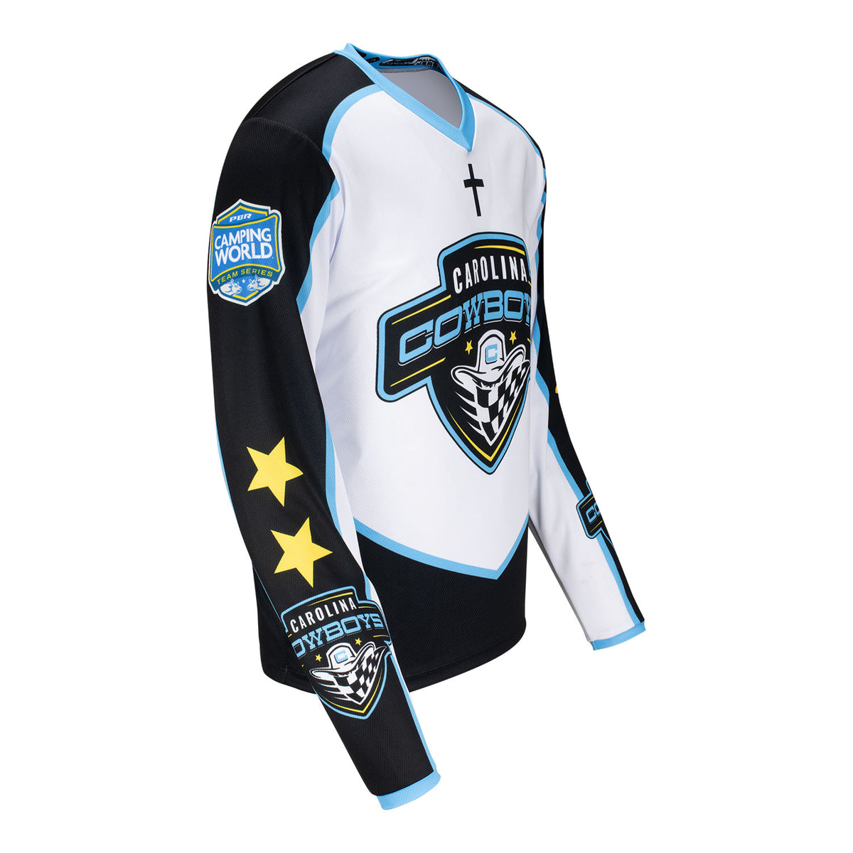 Carolina Cowboys Personalized Jersey - Right Side View