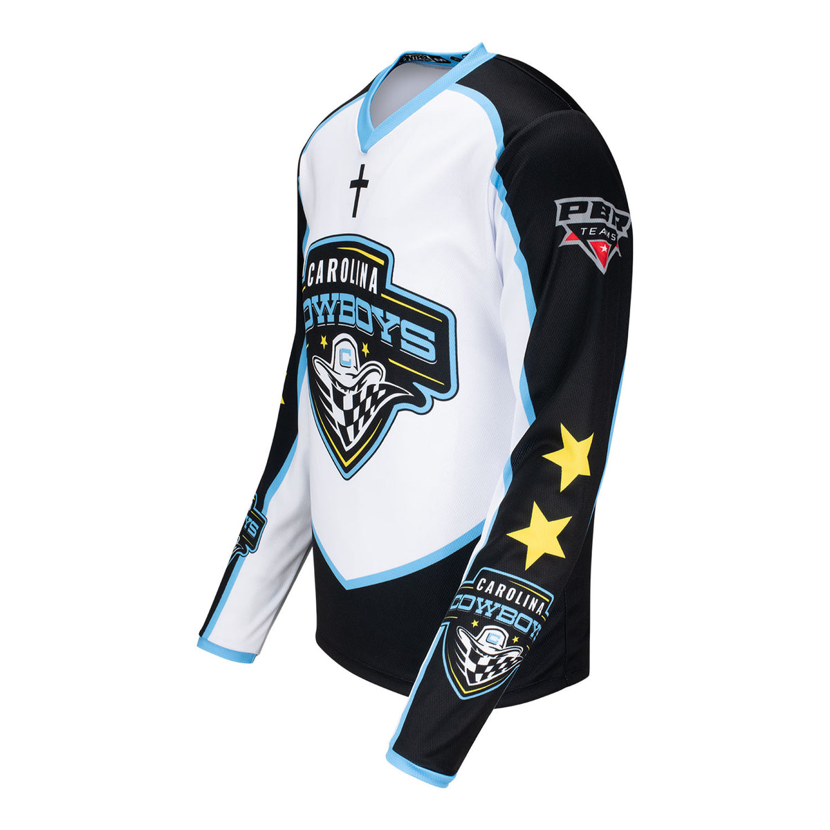 Carolina Cowboys Personalized Jersey - Left Side View