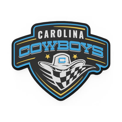 Carolina Cowboys 3D Foam Fan Chain Teal - Pendant