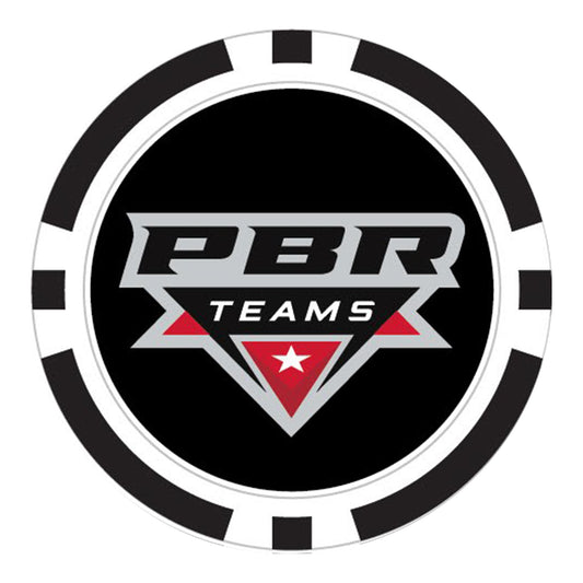 Kansas City Outlaws Ball Marker - PBR Teams Logo Back View