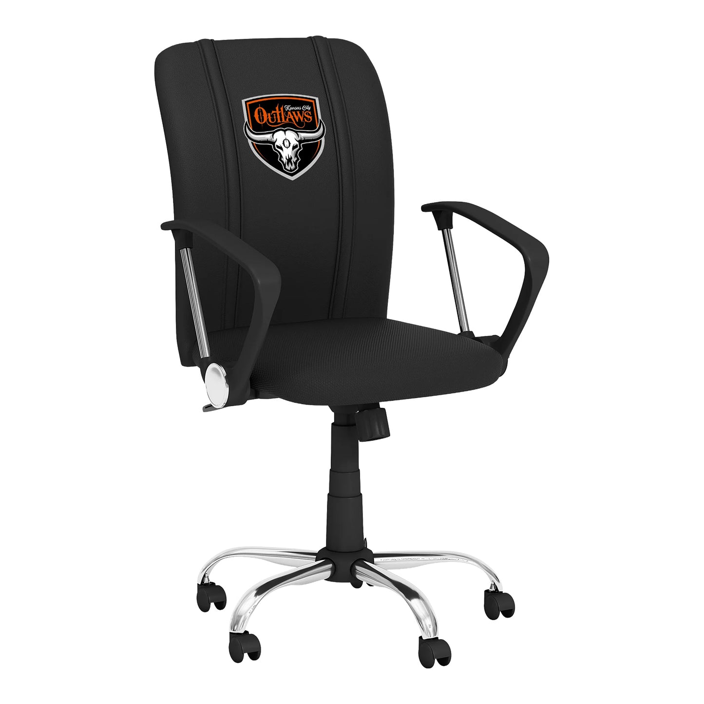 Kansas City Outlaws Curve Task Chair - Angled Front Right View