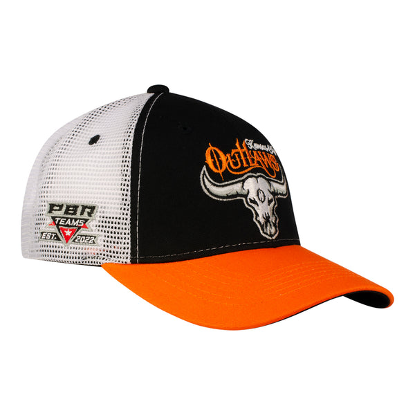 Kansas City Outlaws Trucker hat - Side View