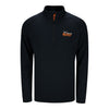 Kansas City Outlaws Performance Quarter-Zip in Black - Front View
