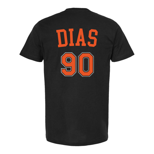 Cassio Dias Rider T-Shirt - Kansas City Outlaws - Back View