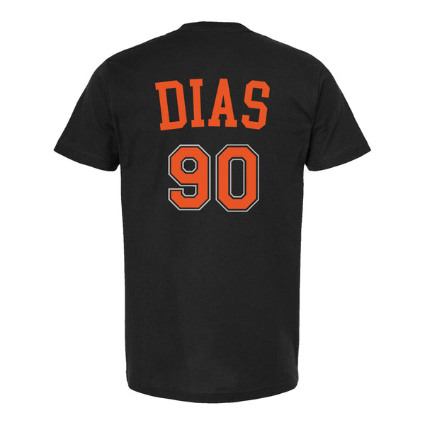 Cassio Dias Rider T-Shirt - Kansas City Outlaws - Back View