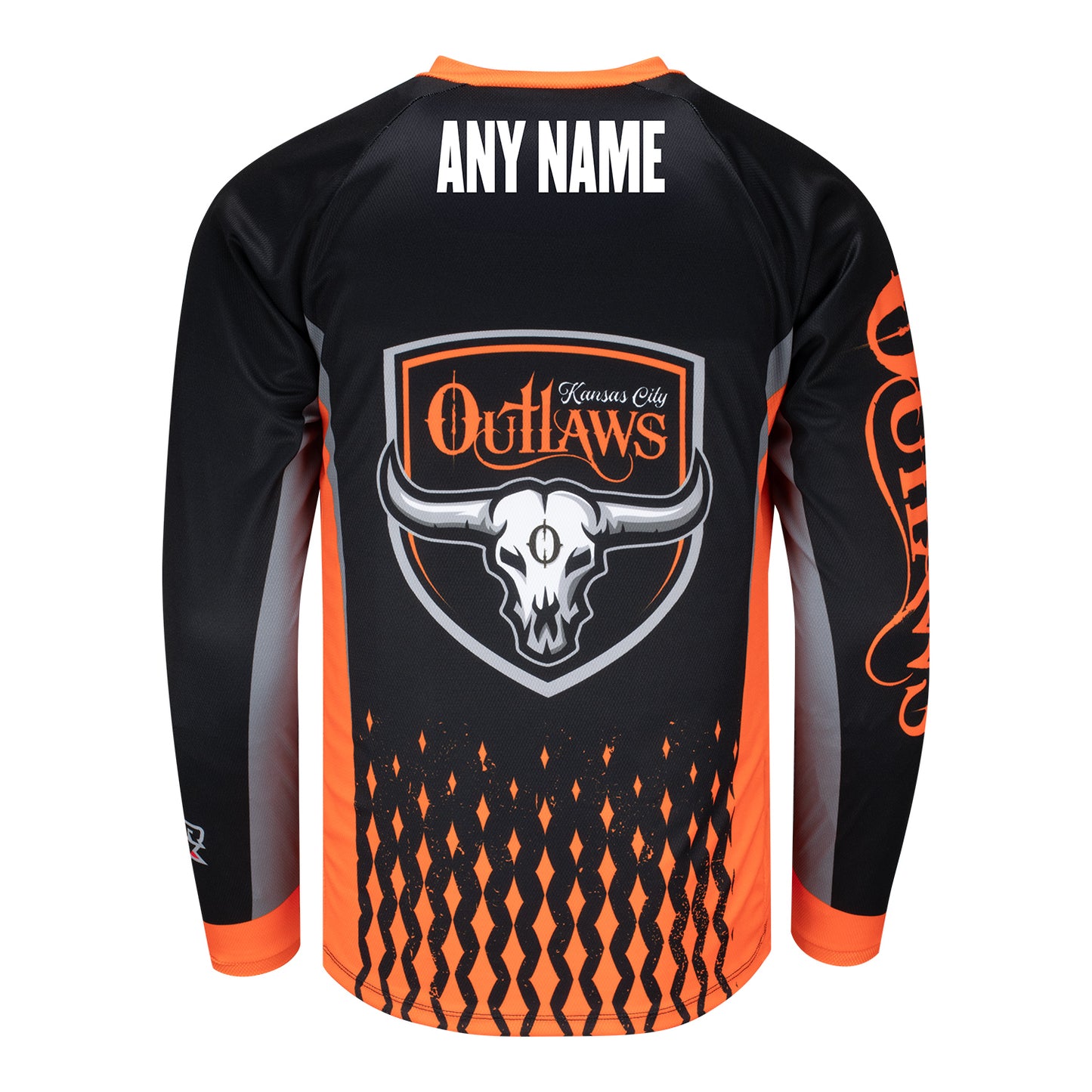 Kansas City Outlaws Personalized Jersey