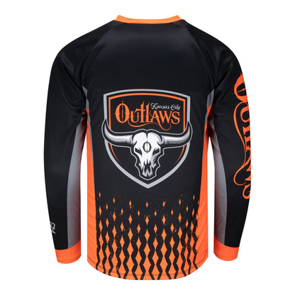 Kansas City Outlaws Jersey - Back View